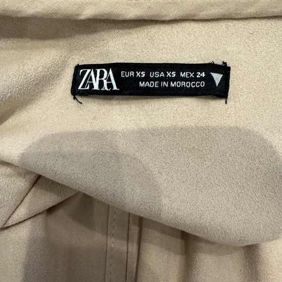 Zara Micro Suede Dress - Picture 4 of 4